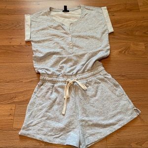 Gap Gray Short Romper